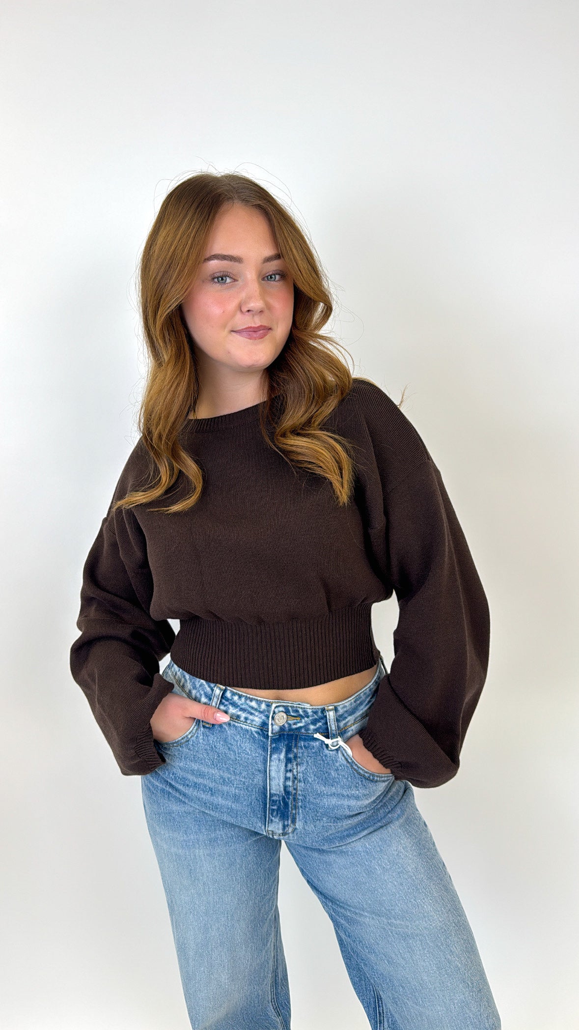 Sofia Sweater Brown