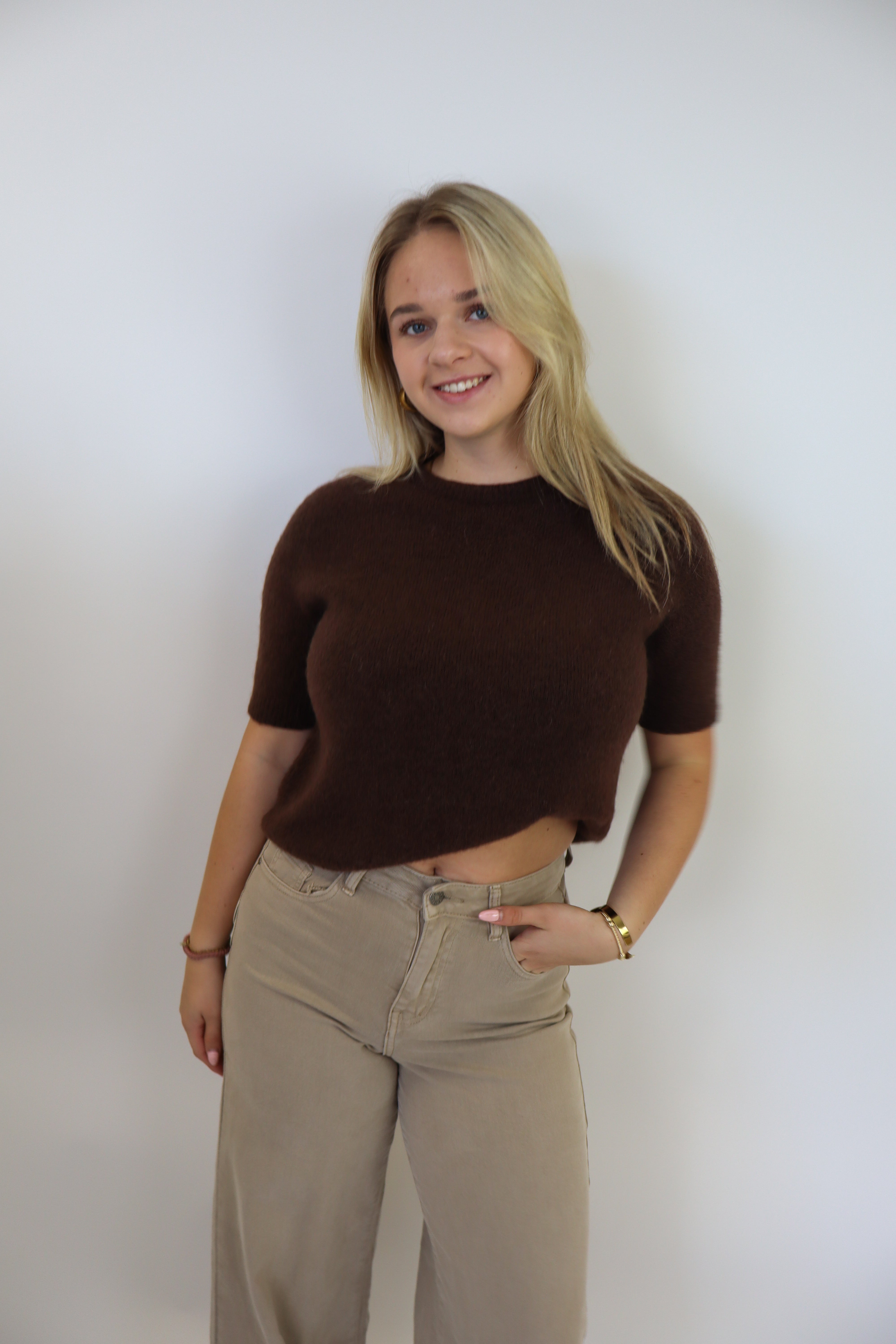 Jada Cozy Top Brown