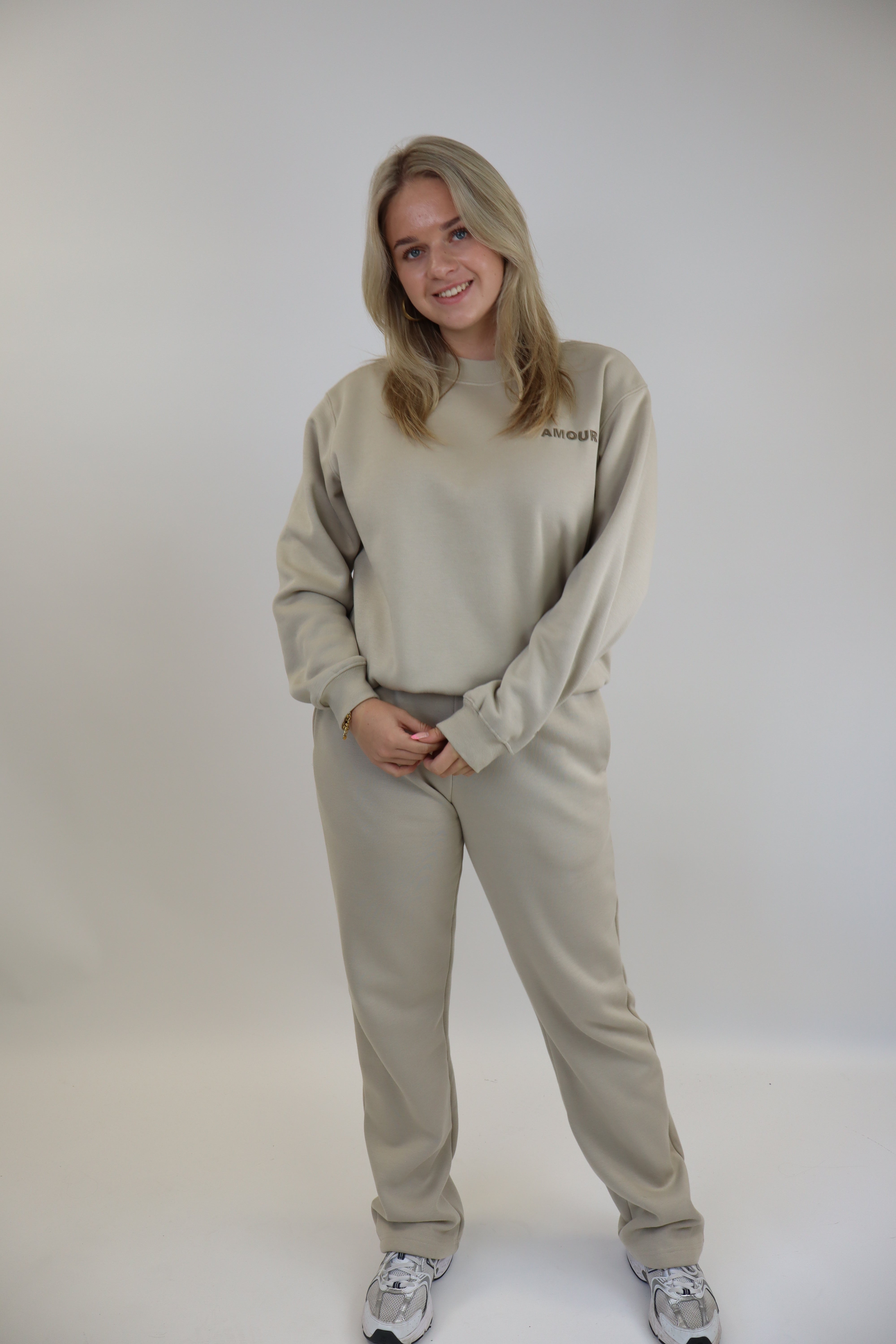 By Kie Jogger - Taupe