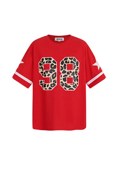 Baseball 98 Tee Red
