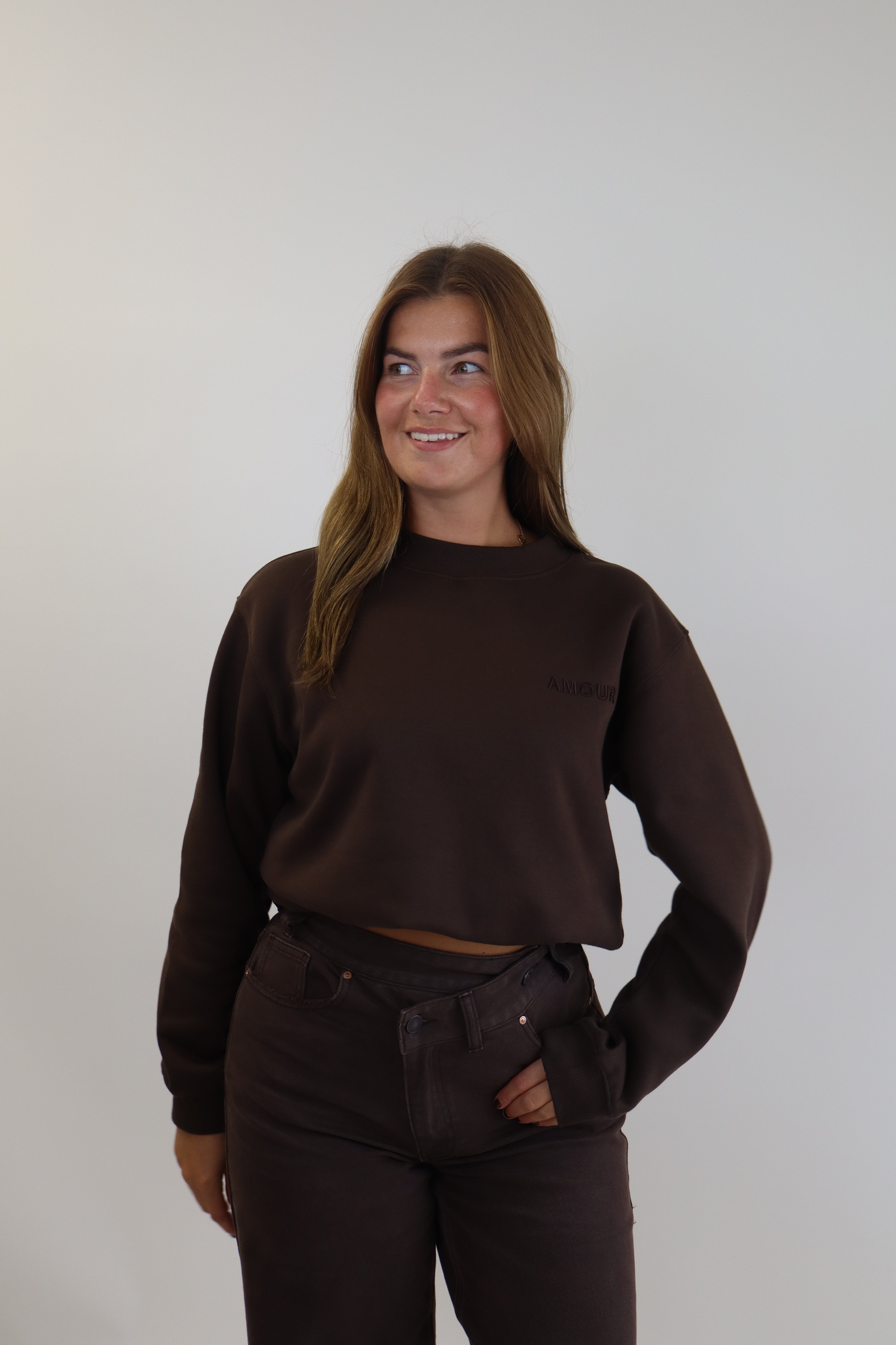 Amour Sweater - Brown