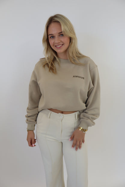 Amour Sweater - Taupe