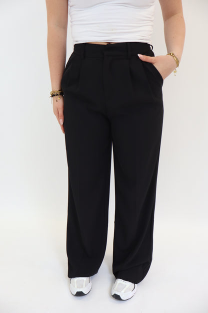 Yvette Pantalon Zwart