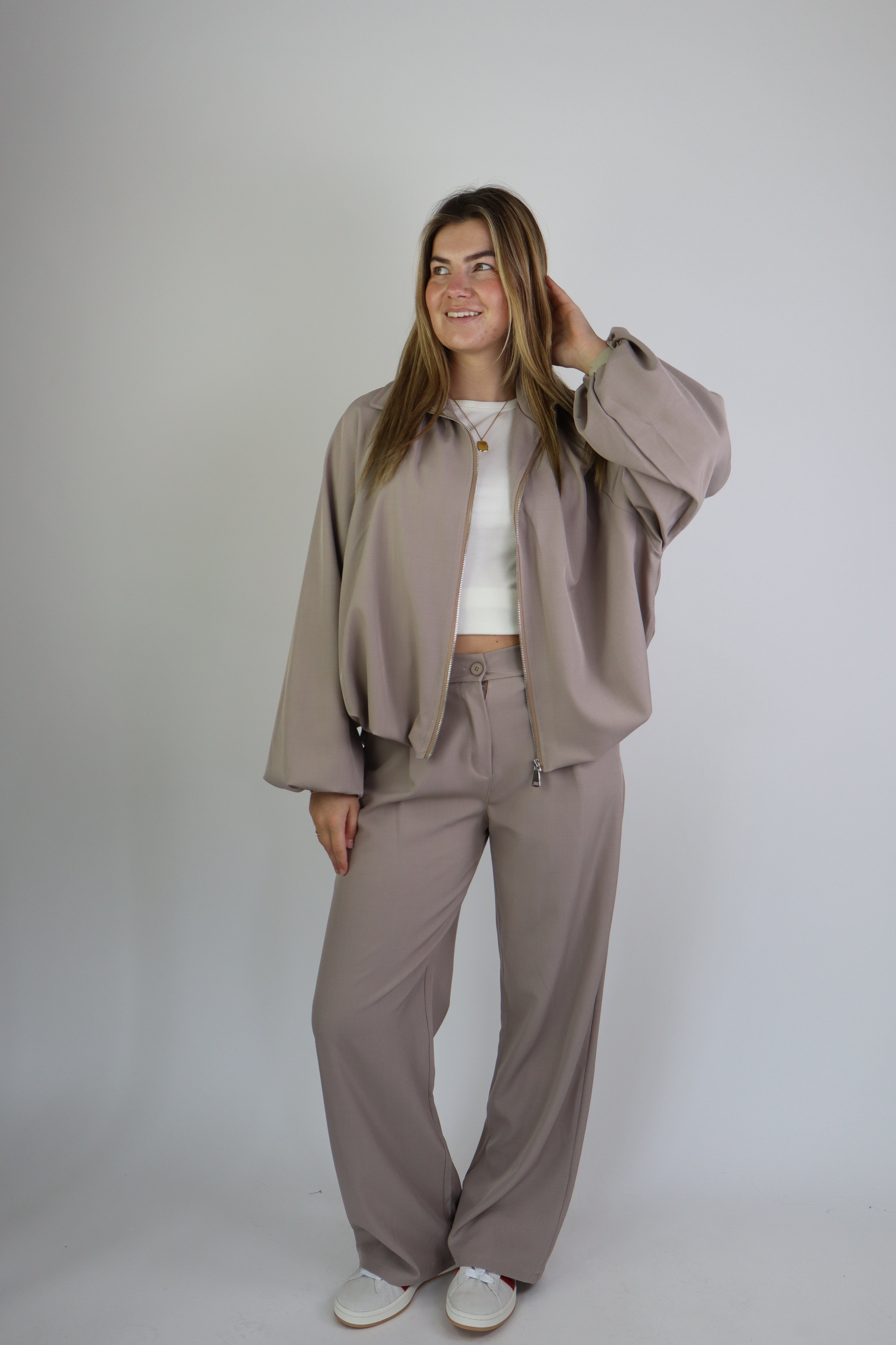 Jorien Two Piece Set Taupe