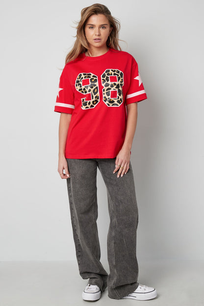 Baseball 98 Tee Red