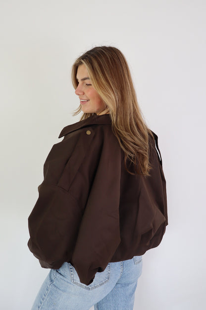 Donna Jacket Brown