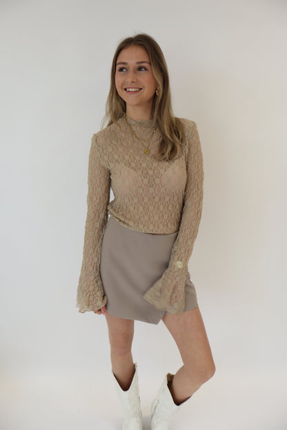 Esther Skort Taupe