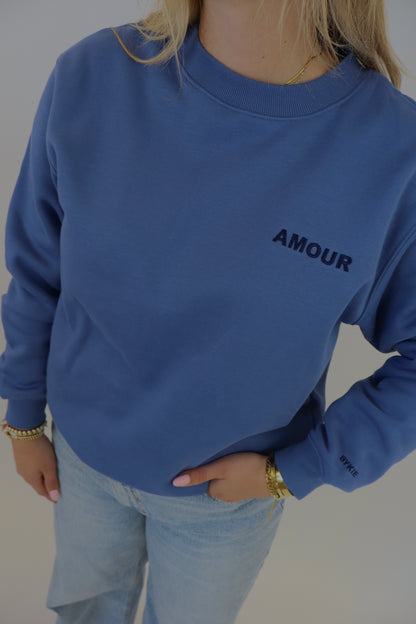 Amour Sweater - Blauw