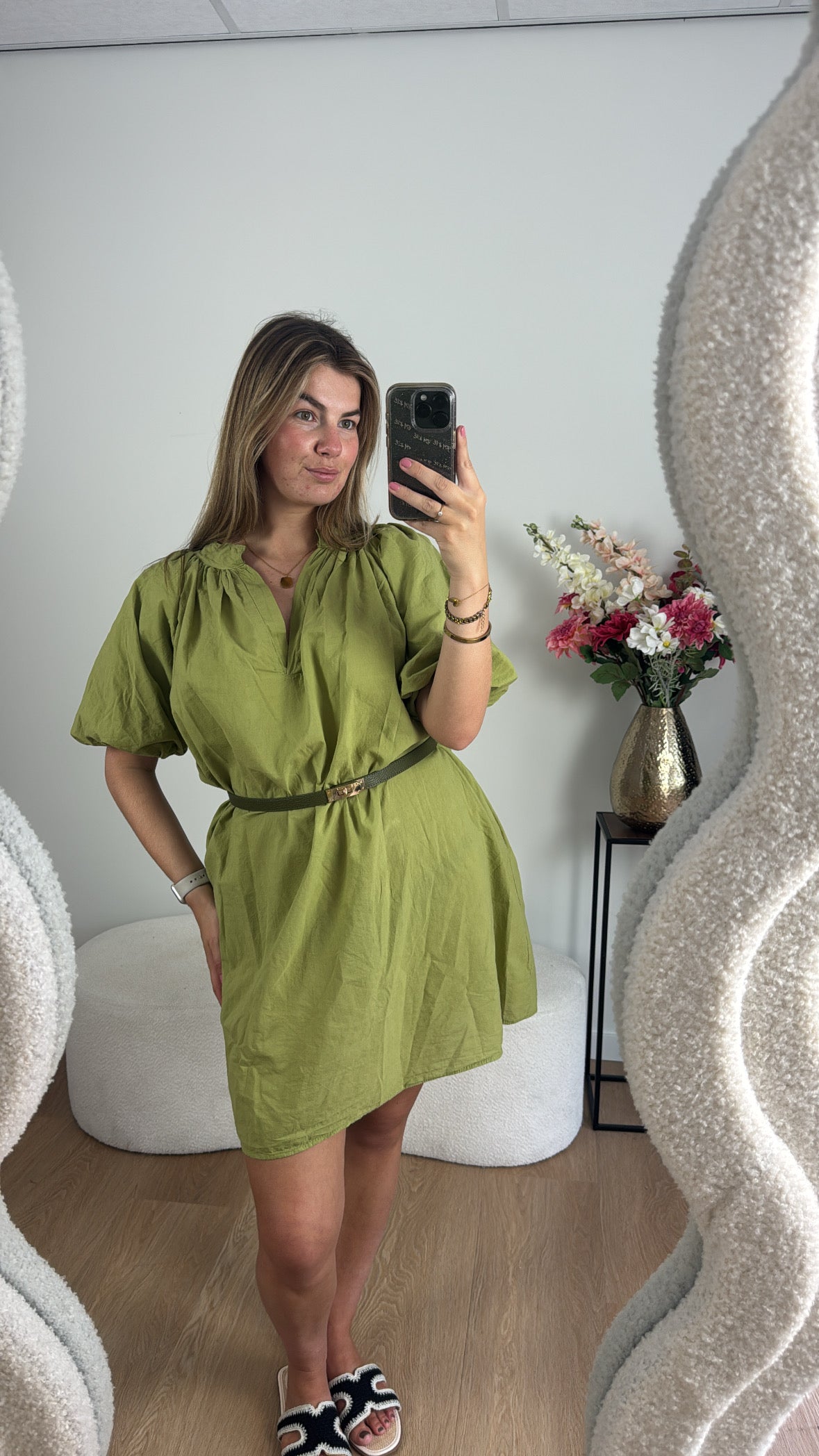 Viënna Dress Green