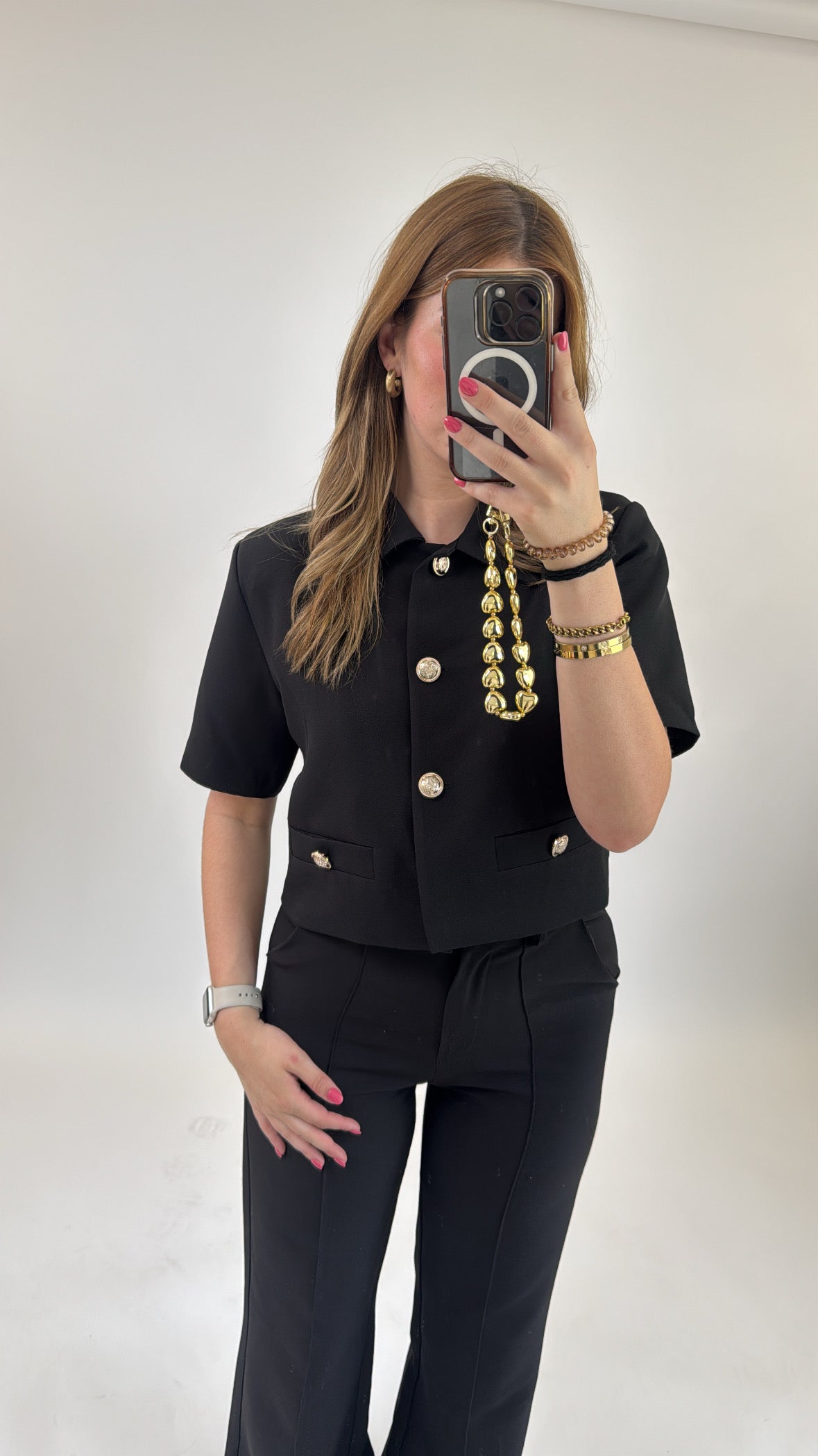 Marlou Top Black