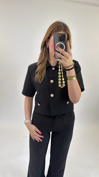 Marlou Top Black