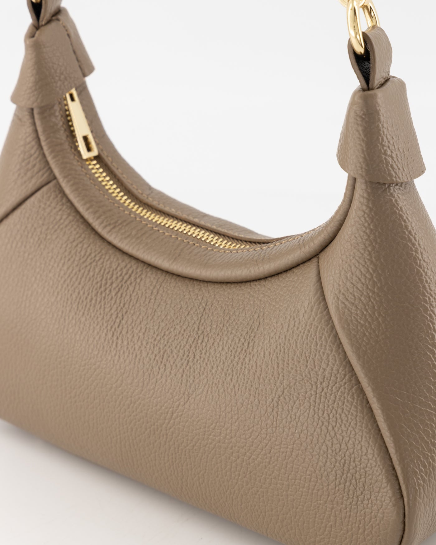 Vanya Leather Bag Taupe