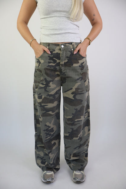 Ambika Camo Jeans Mendy