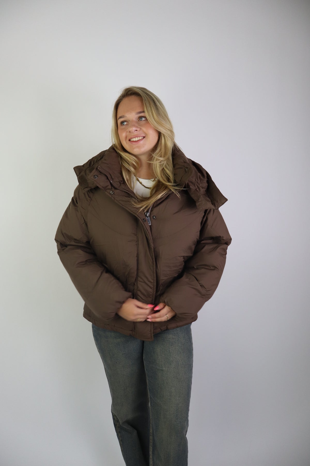 Shirley Puffer Jacket Brown