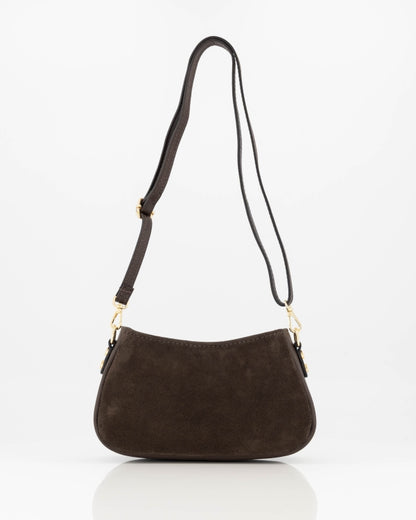 Rimini Suède Bag Dark Brown