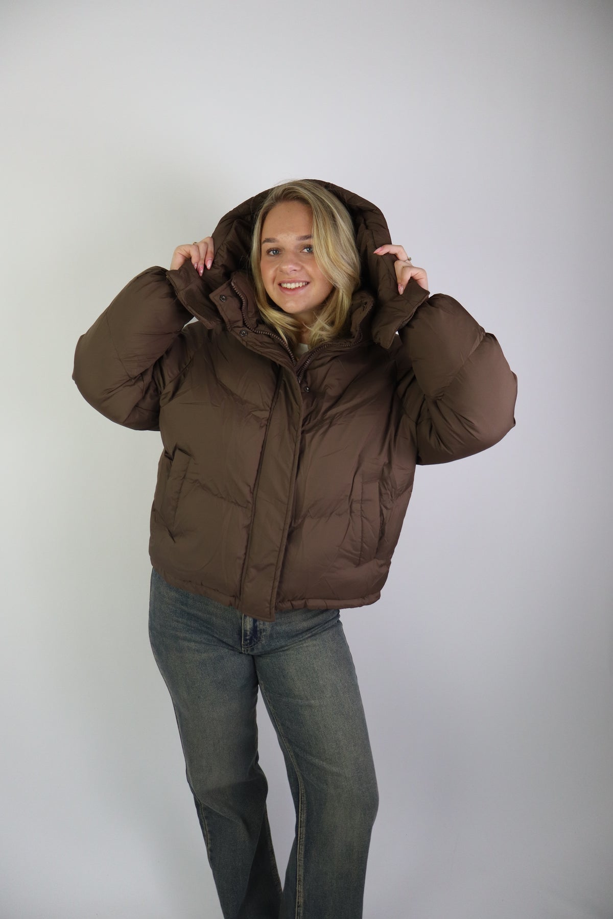 Shirley Puffer Jacket Brown