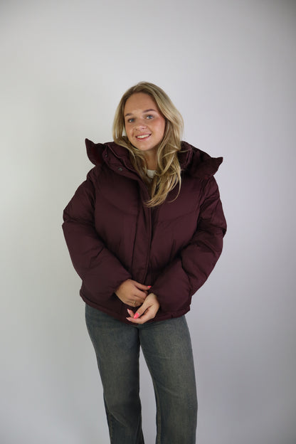 Shirley Puffer Jacket Bordeaux
