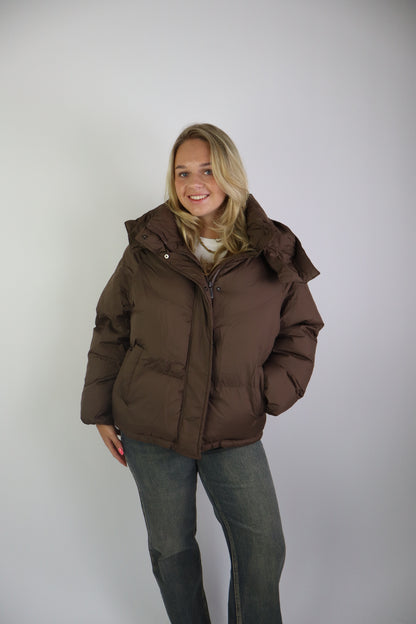 Shirley Puffer Jacket Brown