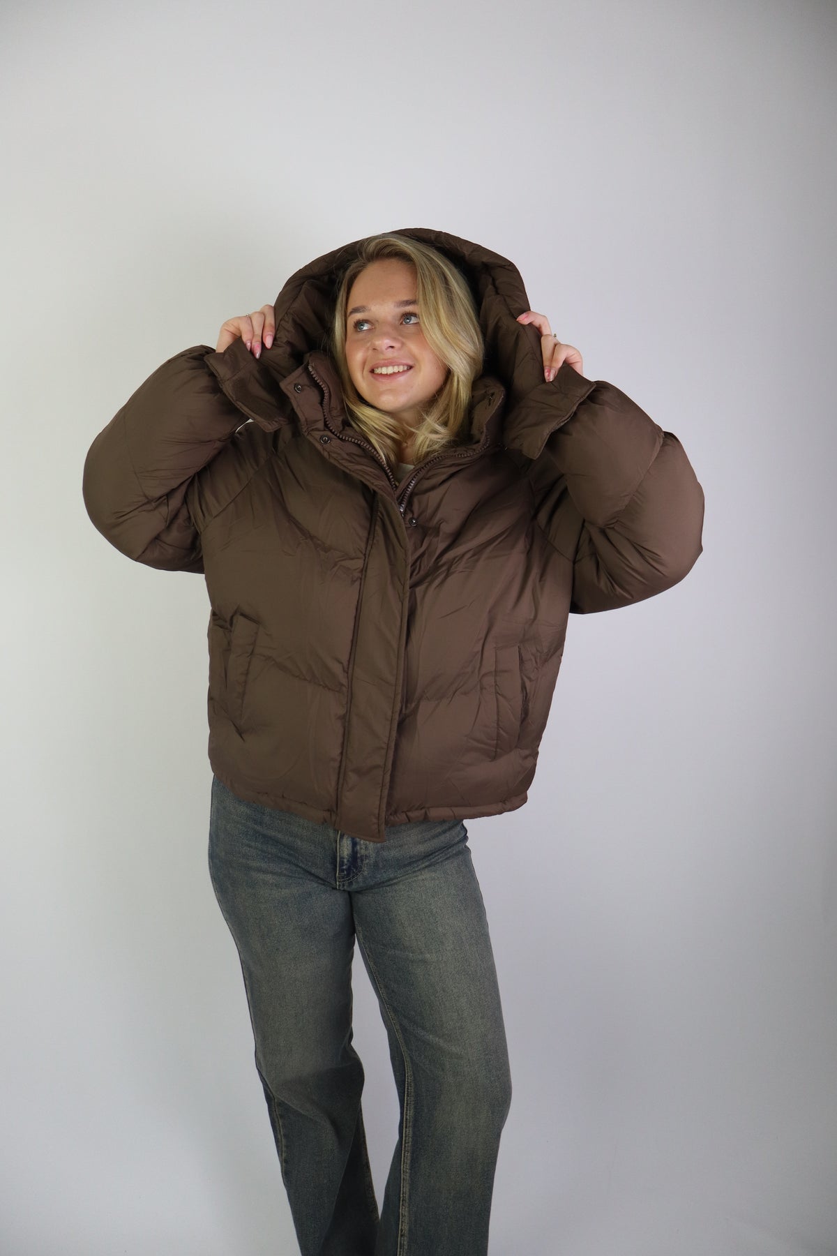 Shirley Puffer Jacket Brown