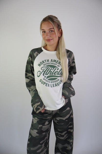 Camo Sweater North America