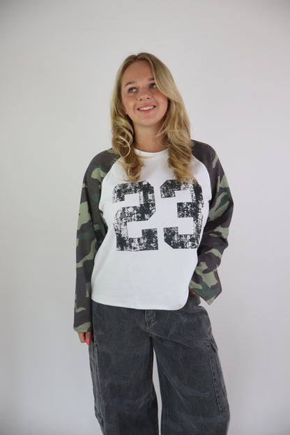 Ambika Army Longsleeve 23 White