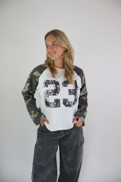 Ambika Army Longsleeve 23 White