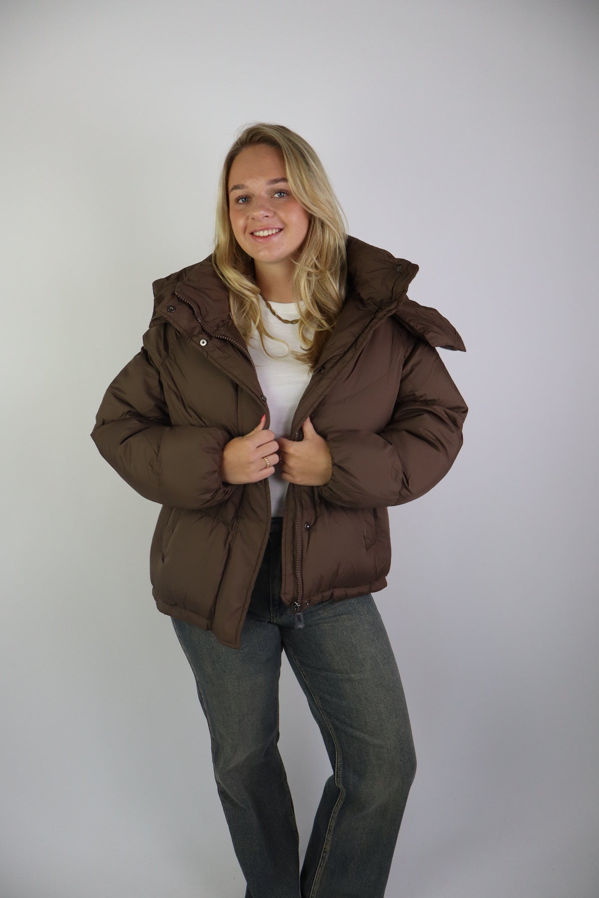 Shirley Puffer Jacket Brown