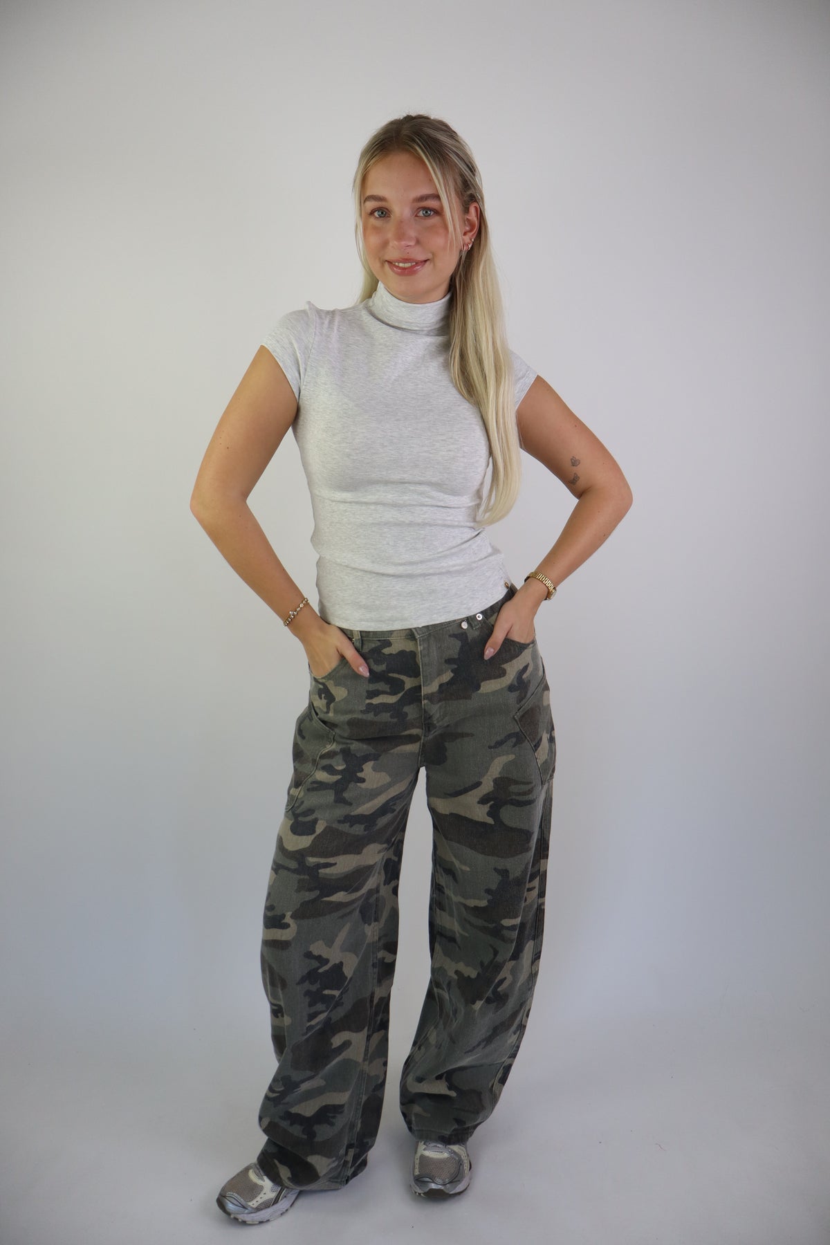 Ambika Camo Jeans Mendy