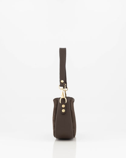 Rimini Suède Bag Dark Brown