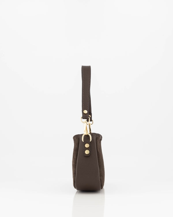 Rimini Suède Bag Dark Brown