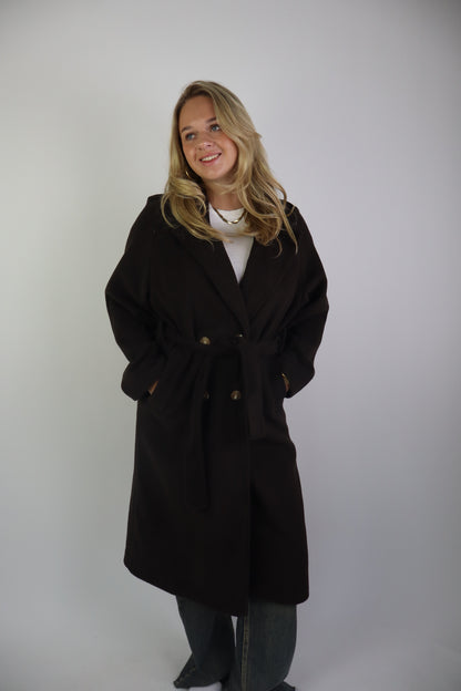 Nina Trench Coat Brown