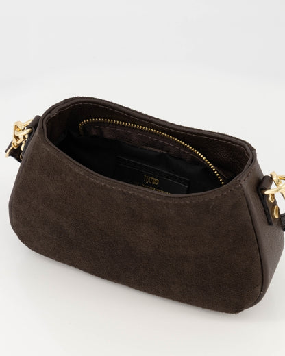 Rimini Suède Bag Dark Brown
