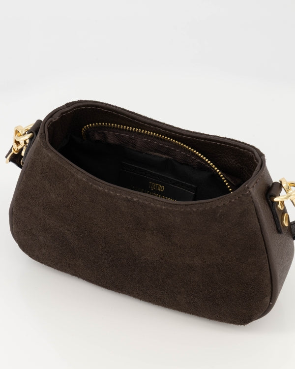 Rimini Suède Bag Dark Brown