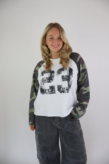 Ambika Army Longsleeve 23 White